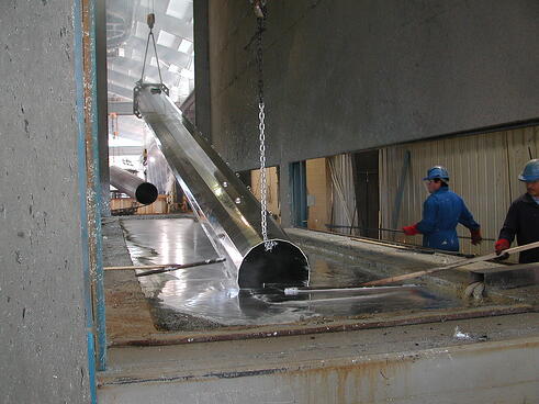 galvanized steel structure