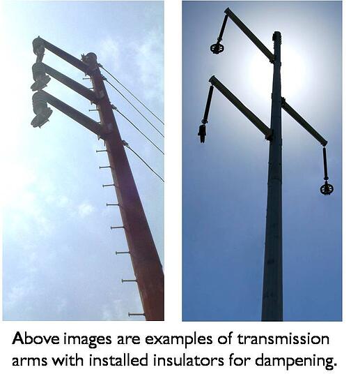 transmission arm dampening 